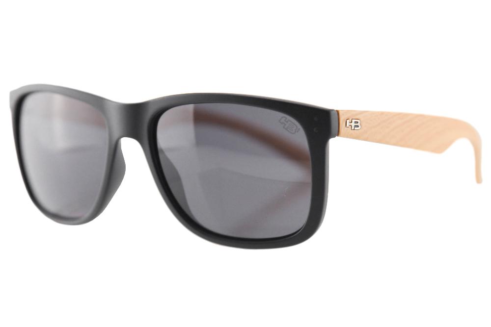 Óculos Hot Buttered Ozzie Wood Gray Preto - Mascul ...